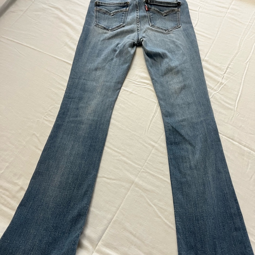 Levi's Women's Flare Jeans in Light Blue